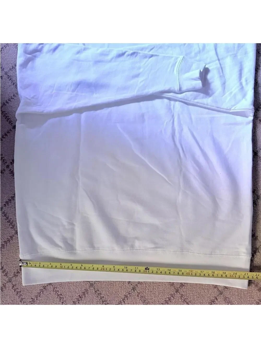 Friends long sleevewhite soft hoody 